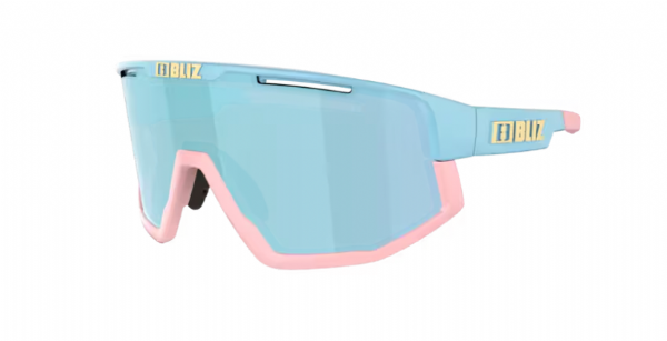 Bliz Fusion Sportbril Matte Pastel Blue/ Smoke-Iceblue Mirror