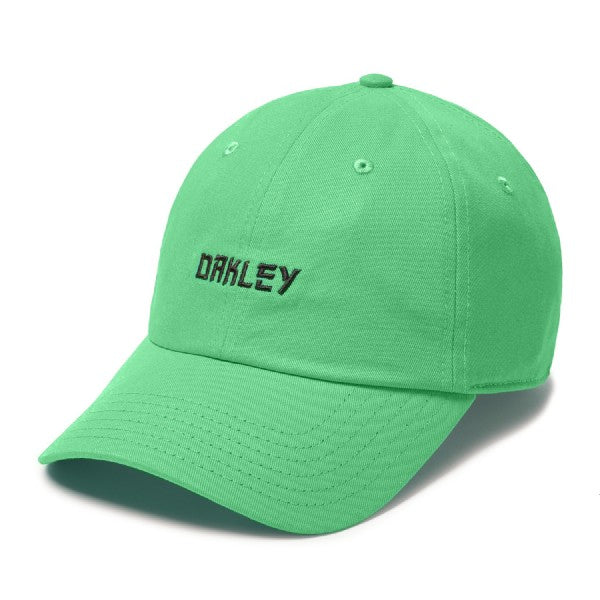 Oakley 6 Panel Japanese Logo Hat / Laser Green