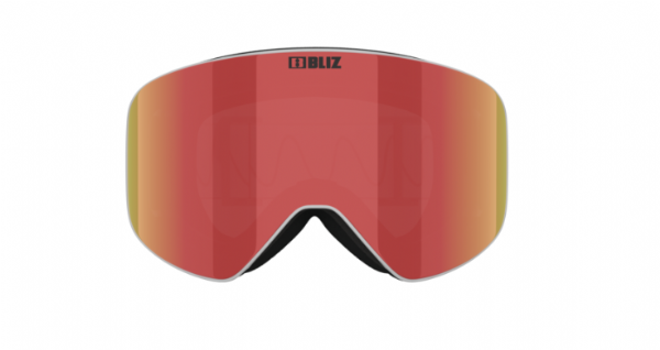 Bliz Flow Light Grey/ Brown Red lens