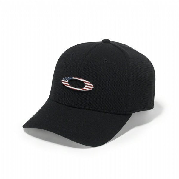 Oakley Tincan Cap/Schwarz – Amerikanische Flagge