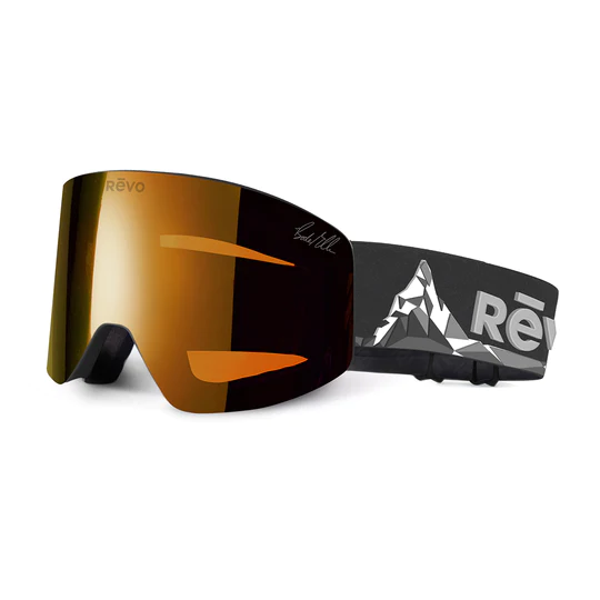 Revo X Bode Miller No. 6 Black/ Solar Orange Photchromic