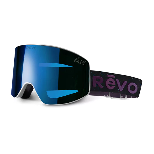 Revo X Bode Miller No. 7 Matte White/ Blue Water Photochromic