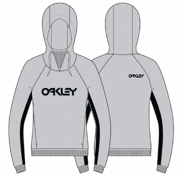 Oakley TNP Women's DWR Fleece Hoody/ Lunar Rock