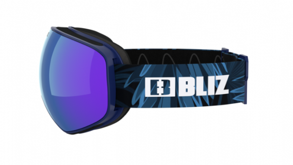 Bliz Floz Matte Blue/Brown Blue-Linse