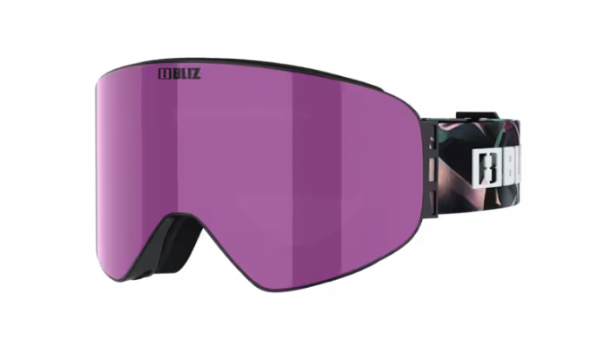 Bliz Flow Matte Black/ Brown Ice Pink