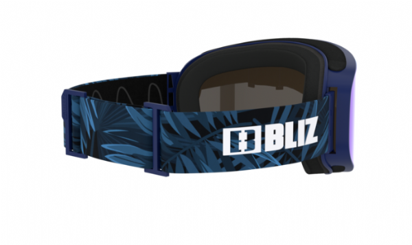 Bliz Flow Matte Blue/ Brown Blue