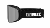 Bliz Flow Matte Black/ Smoke Silver Mirror