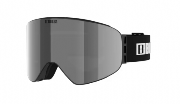 Bliz Flow Matte Black/ Smoke Silver Mirror