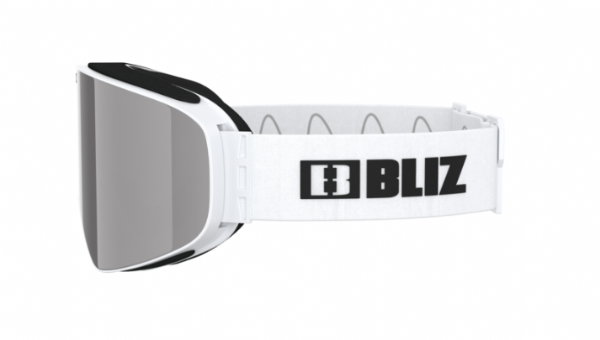 Bliz Flow Matte White/ Pink Silver Mirror