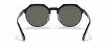 Persol PO2488S Black Demishiny/ Green Polarized