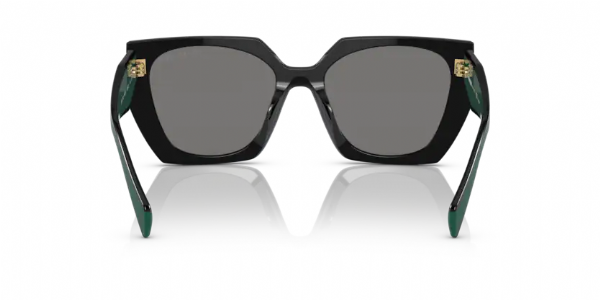 Prada OPR 15WS Black/Dark Gray Polarized