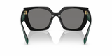 Prada OPR 15WS Black/Dark Gray Polarized