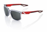 100% Centric Polished Crystal Grey/ Smoke Lens/