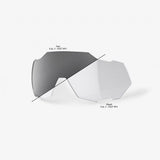 100% Speedtrap Lens/ Photochromic Clear to Smoke