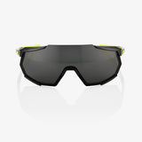 100% Racetrap Gloss Black/ Smoke Lens + Clear Lens