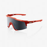 100% Speedcraft Soft Tact Coral/ Black Mirror Lens + Clear Lens