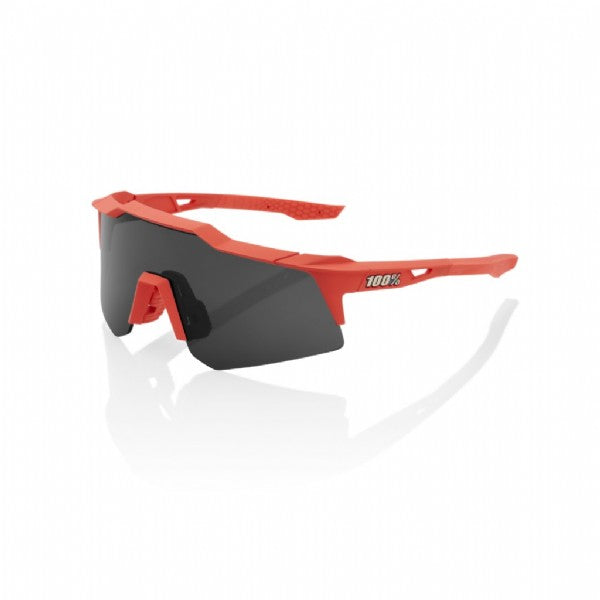 100 % Speedcraft XS (extra klein), Soft Tact Coral/Smoke Lens + Clear Lens