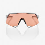 100% S3 Soft Tact Stone Grey/ HiPER® Coral Lens + Clear Lens