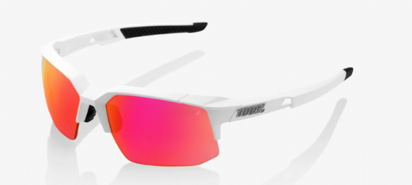 100% Sportcoupe Soft Tact Off White/ Purple Multilayer Mirror lens