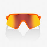 100% S3 Soft Tact Neon Orange/ Hiper Red Multilayer Mirror Lens + Clear Lens