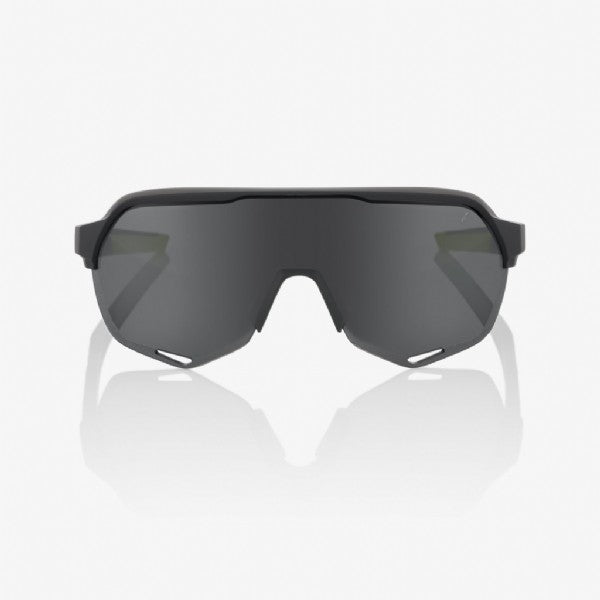 100% S2 Soft Tact Cool Grey/ Smoke Lens + Clear Lens