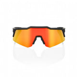 100% Speedcraft XS (extra small) Soft Tact Black/ HiPER Red Mulitlayer Mirror Lens + Clear Lens