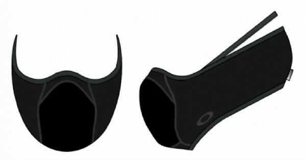 Oakley Stoff-Gesichtsbedeckung, tailliert/verdunkelnd