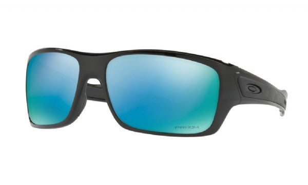 Oakley Turbine Polished Black/Prizm Deep H2O Polarisiert