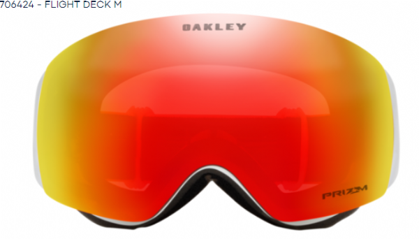 Oakley Flight Deck M Mattweiß/Prizm Torch Iridium