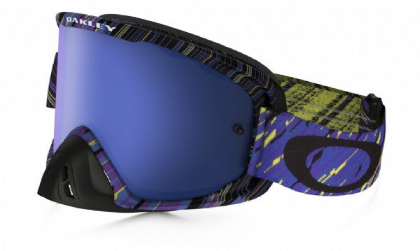 Oakley O2 MX Rain of Terror Blueprint/Ice Iridium