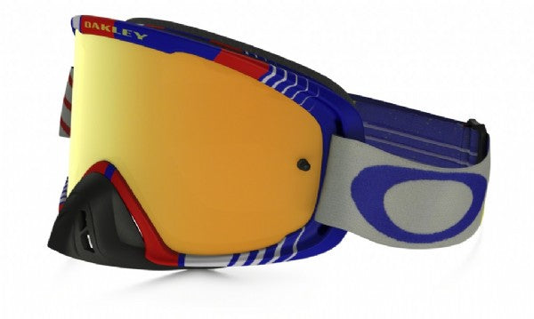 Oakley O2 MX Biohazard Red Blue/24K Iridium