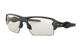 Oakley Flak 2.0 XL Steel/Clear to Black Iridium Photochromic