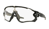 Oakley Jawbreaker Polished Black/ Clear to Black Iridium Photochromic