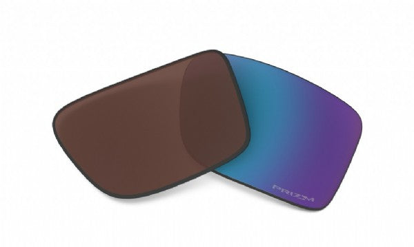 Oakley Double Edge Ersatzgläser/Prizm Sapphire Polarisiert