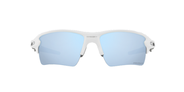 Oakley Flak 2.0 XL Poliertes Weiß/Prizm Deep H20 Polarisiert