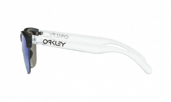 Oakley Frogskins Lite Matte Black Matte Clear/ Prizm Sapphire Iridium