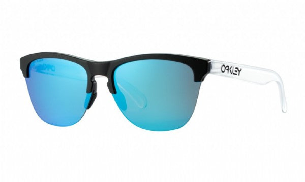 Oakley Frogskins Lite Matte Black Matte Clear/ Prizm Sapphire Iridium