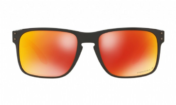 Oakley Holbrook Polished Black/ Prizm Ruby Polarized