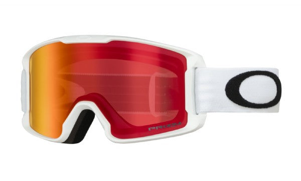 Oakley Line Miner S (extra klein) Youth Matte White/ Prizm Snow Torch Iridium