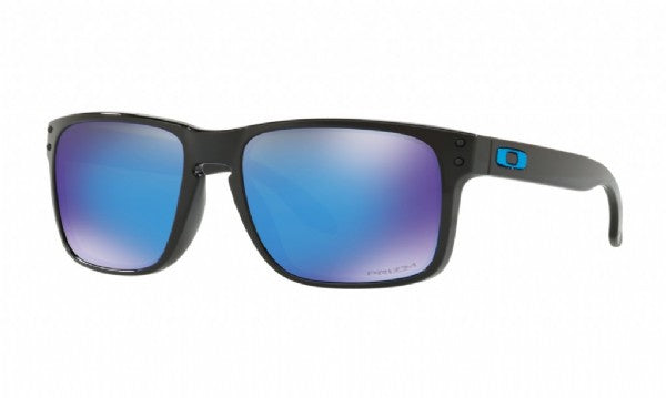 Oakley Holbrook Poliertes Schwarz/Prizm Sapphire Iridium