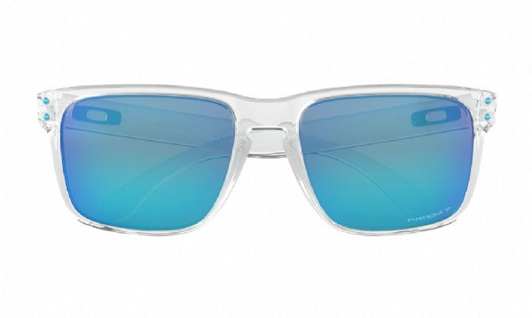 Oakley Holbrook XL Poliert Klar/Prizm Saphir Polarisiert