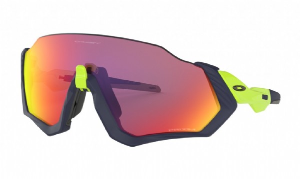 Oakley Flight Jacket Matte Navy/ Prizm Road