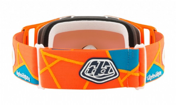 Oakley Front Line MX Troy Lee Design Metric Red Orange/ Prizm MX Sapphire