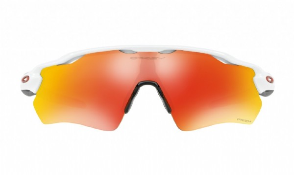 Oakley Radar EV Path Teamfarben Poliertes Weiß/Prizm Ruby