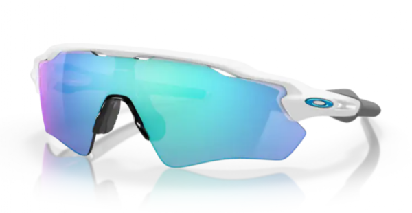 Oakley Radar EV Path Prizm Teamfarben Poliertes Weiß/Prizm Sapphire Iridium