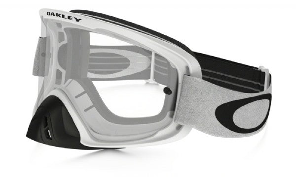 Oakley O2 MX Matte White/ Clear & Dark Grey