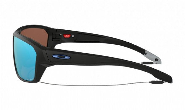 Oakley Split Shot Mattschwarz / Prizm Deep H2O Polarisiert