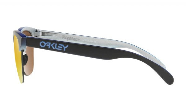 Oakley Frogskins Lite Splatterfade Collection Schwarz, Fade Silver / 24K Iridium