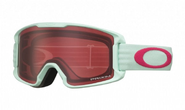 Oakley Line Miner S (extra klein) Youth Jasmine Red / Prizm Snow Rose