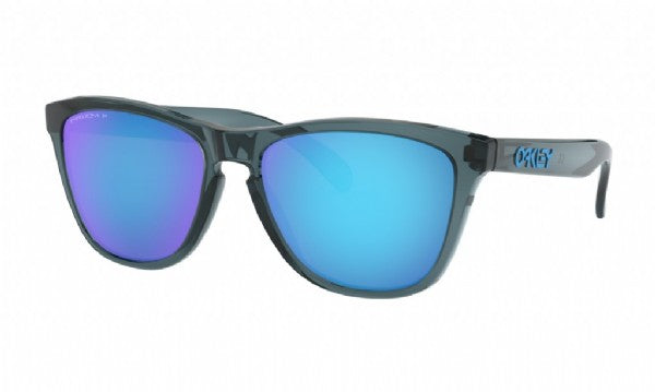 Oakley Frogskins Crystal Black / Prizm Sapphire Polarized